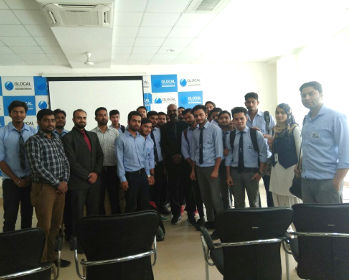 Mr. Joy Vargheese, (MD of Rig Tech) interacted with Petroleum Engineering students