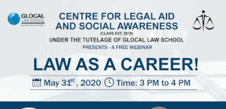 webinar was organized by Glocal Law School on 31 May 2020