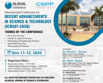 International Conference on ICRAST-20