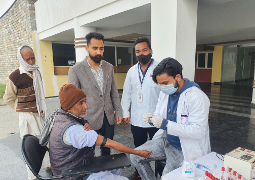 Diabetes Checkup Camp organized by Glocal College of Paramedical Science & Research Centre